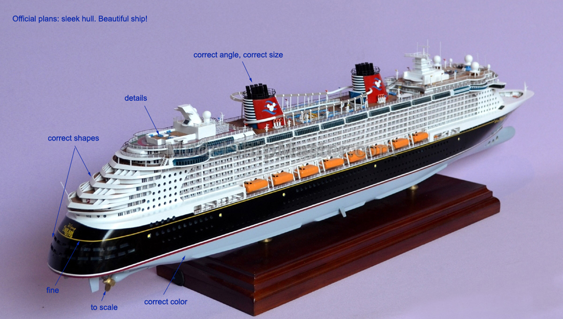 disney cruise ship model